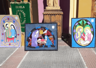 Escolares Exponen Pesebres